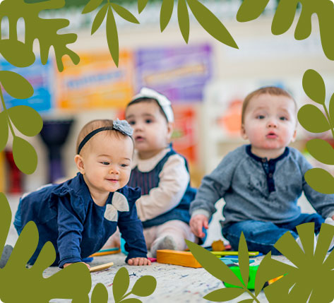 Photo activités groupe bébés